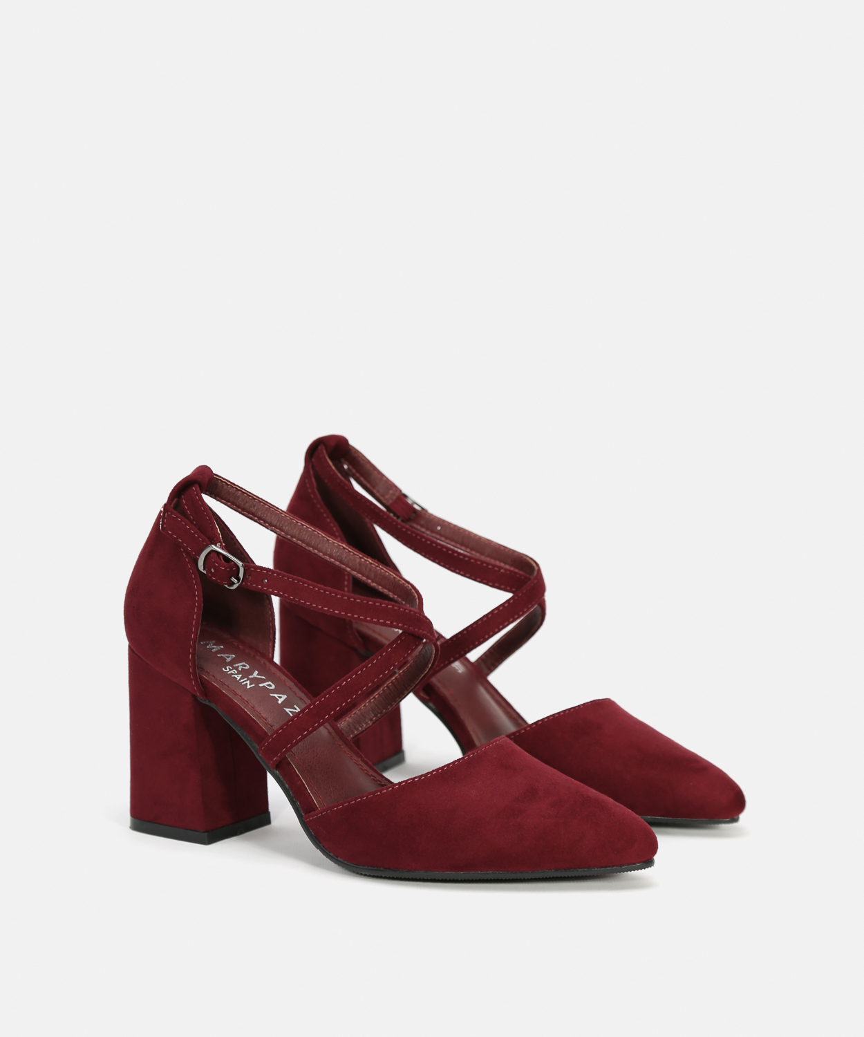 Zapatos tacón tiras cruzadas image number null